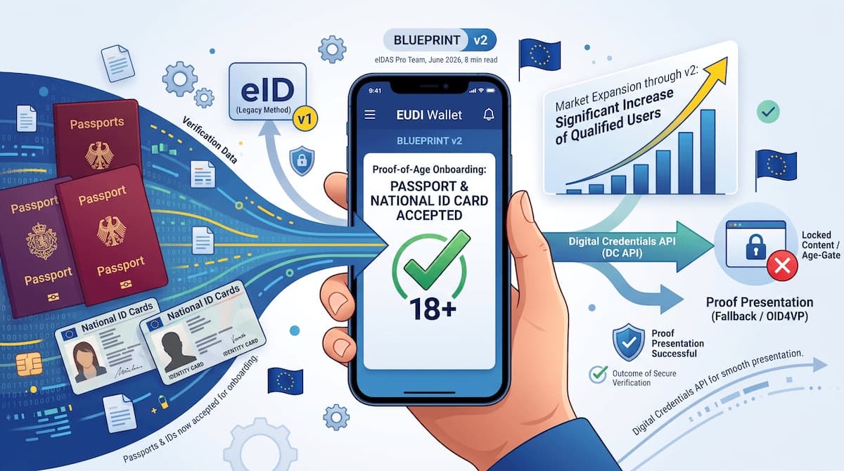 Blueprint v2: Why Passport and ID-Card Onboarding Quietly Widened the EU Age-Verification Market